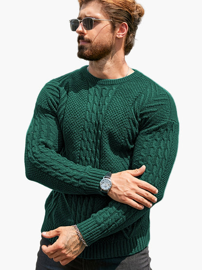 Herren Strickpullover im Casual Stil – Modischer Freizeitpullover für Herbst und Winter