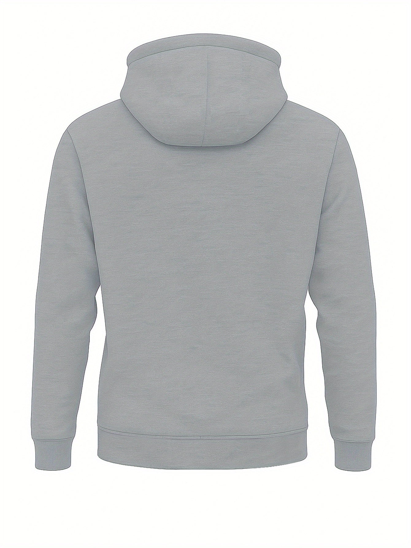 Men's hoodie with half-zip, kangaroo pocket & chest pocket, hooded sweatshirt