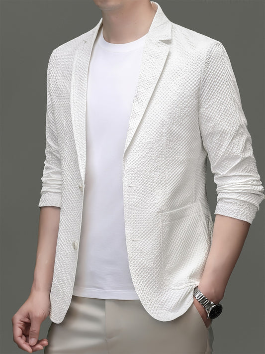 Men's Casual Blazer Modern Look for Spring and Summer – Business & Leisure Jacket