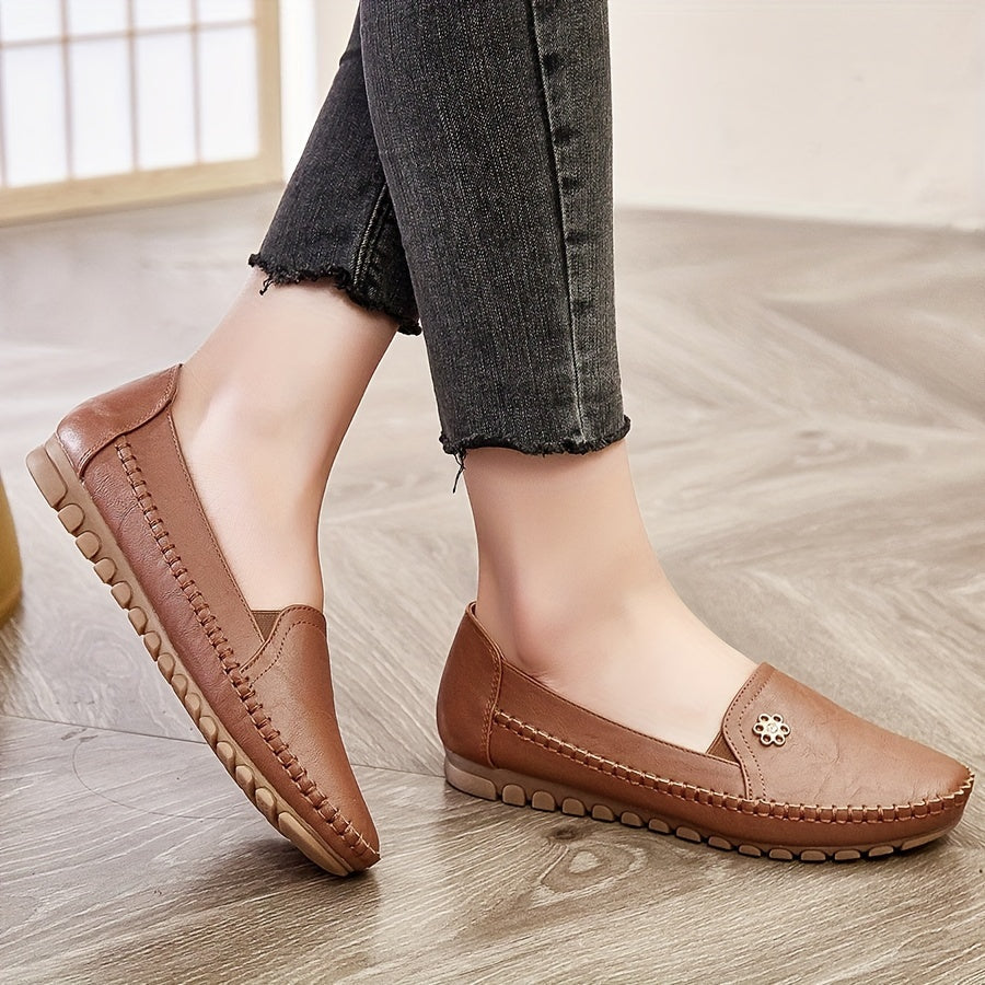 Damen Bequeme Penny Loafer Alltagsschuhe – Modischer Freizeitstil