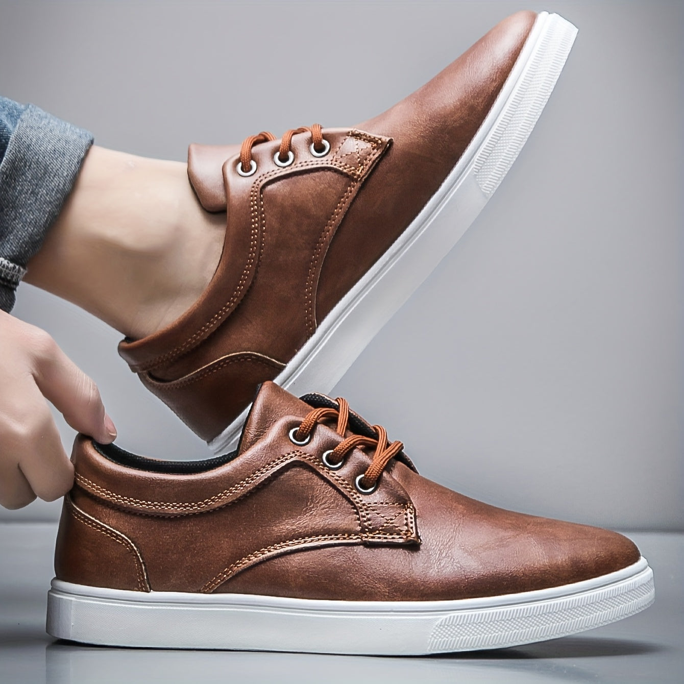 Men's Sneakers Casual Low Shoes Sporty Look Everyday