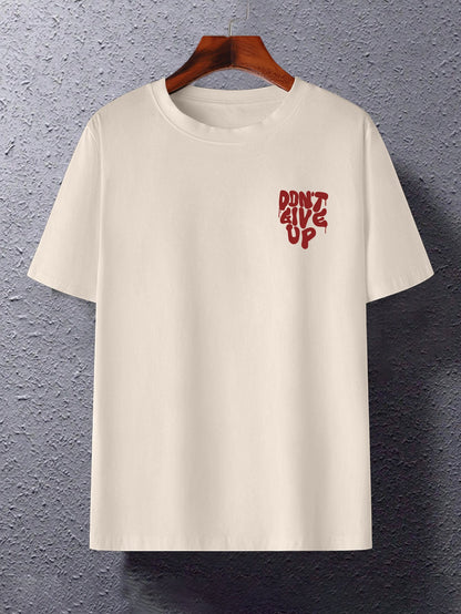 Men's Oversize Streetwear T-Shirt with Graphic Print – Casual Style, Inspiration & Motivation