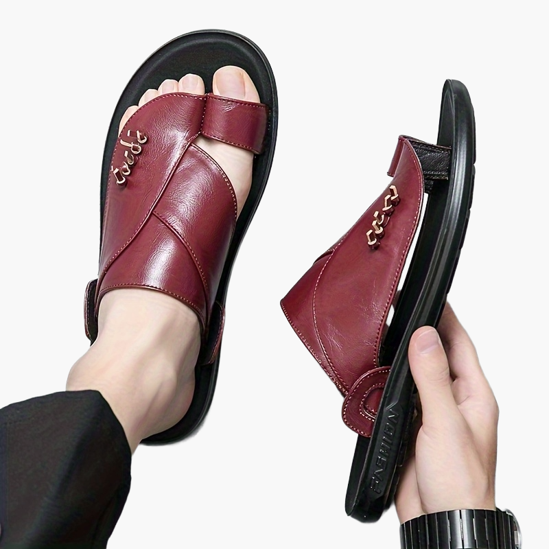 Herren Pantoletten – Modische Zehentrenner Sandalen im Casual-Stil für Alltag & Freizeit