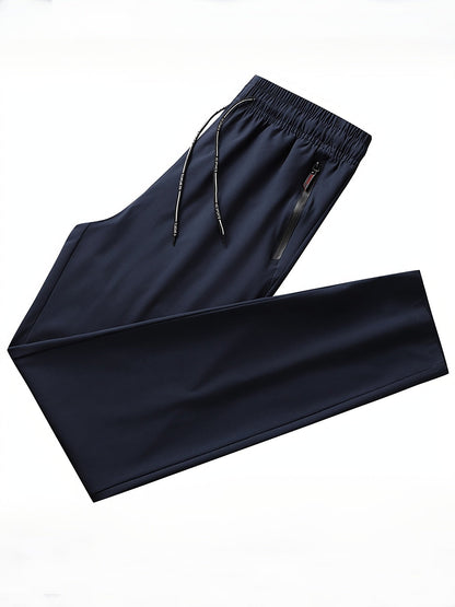 Men's Sports Pants with Zipper Pockets – Comfortable Training Pants for Everyday and Fitness Use