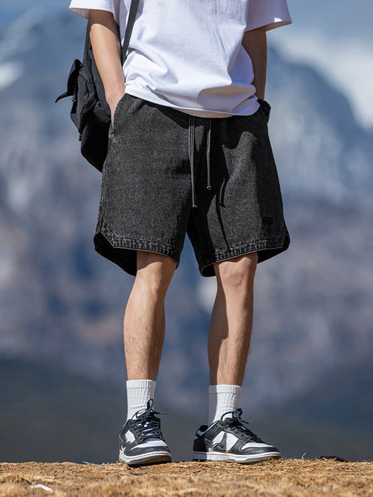 Men's Casual Loose Fit Shorts for Outdoor and Everyday Use