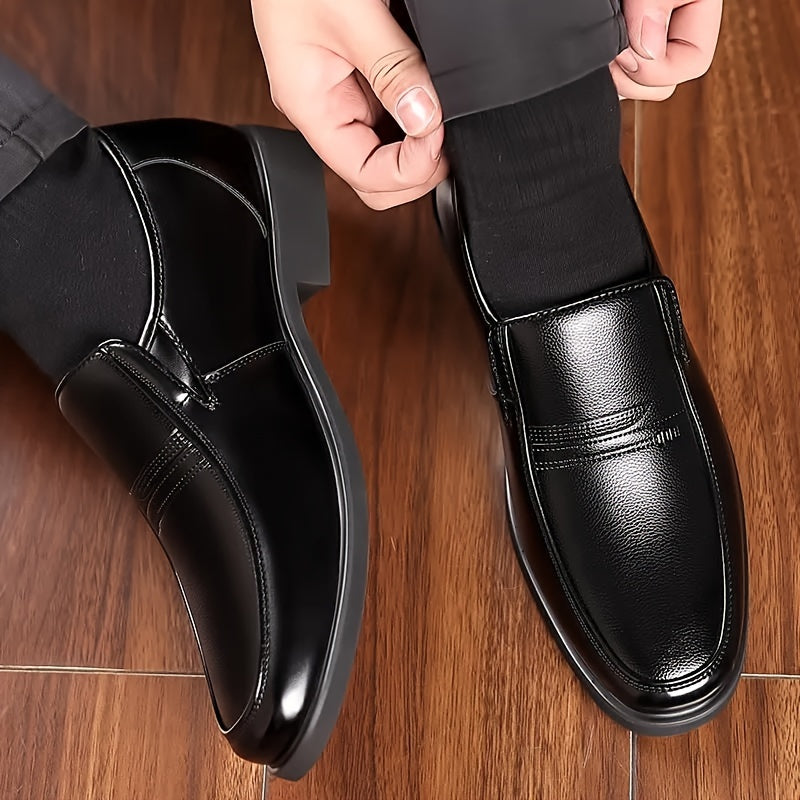 Herren Business-Slipper – Klassischer Vintage-Stil für Alltag & Büro
