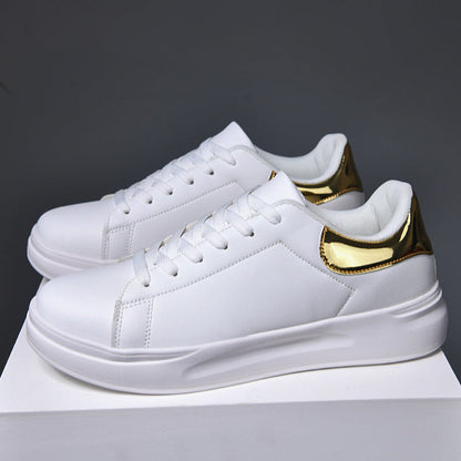 Ralph – Large White Sneakers made of Vegan Leather with Waterproof Design