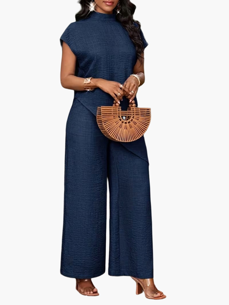 Women's jumpsuit with asymmetrical design for casual wear and summer