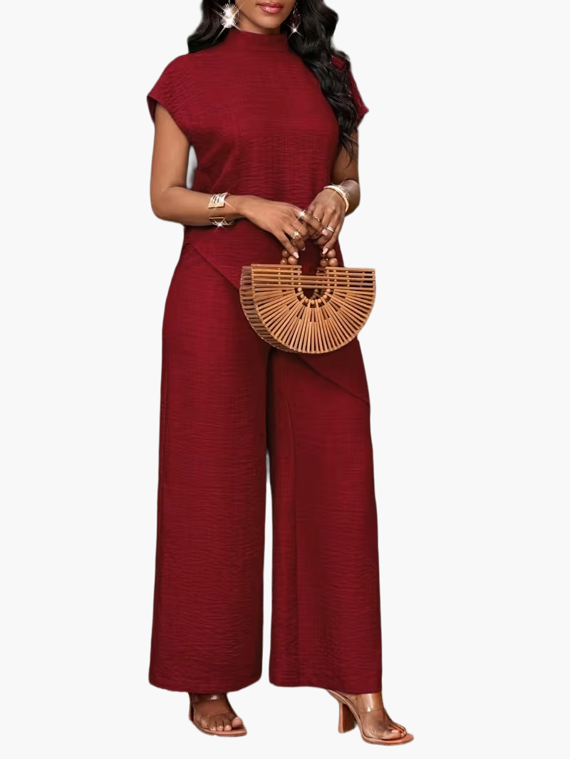 Women's jumpsuit with asymmetrical design for casual wear and summer