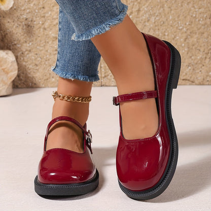 Women's Preppy Style Mary Jane Shoes for Everyday and Leisure