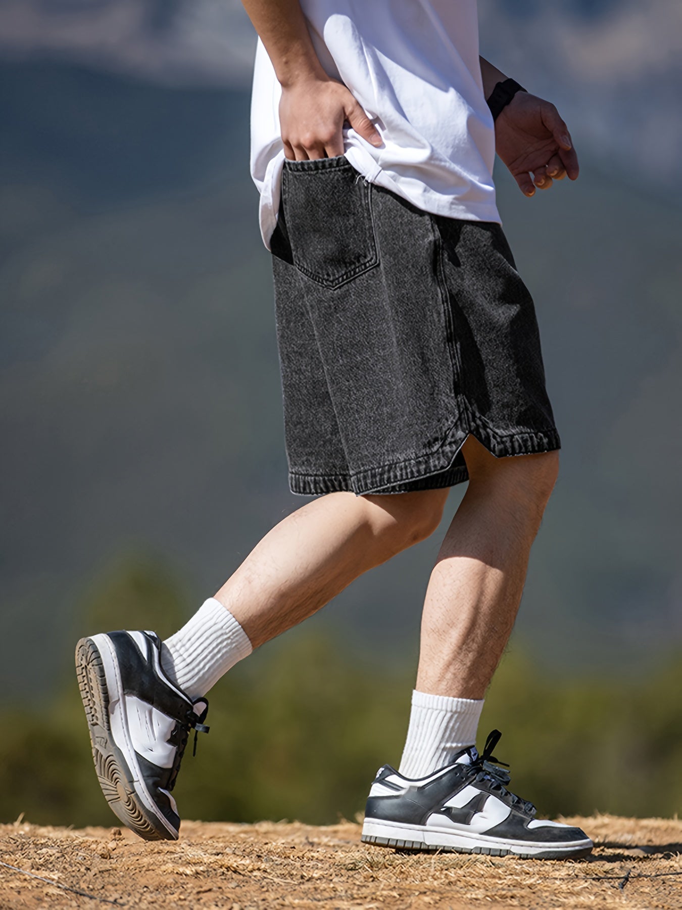Herren Freizeit Loose Fit Shorts für Outdoor und Alltag