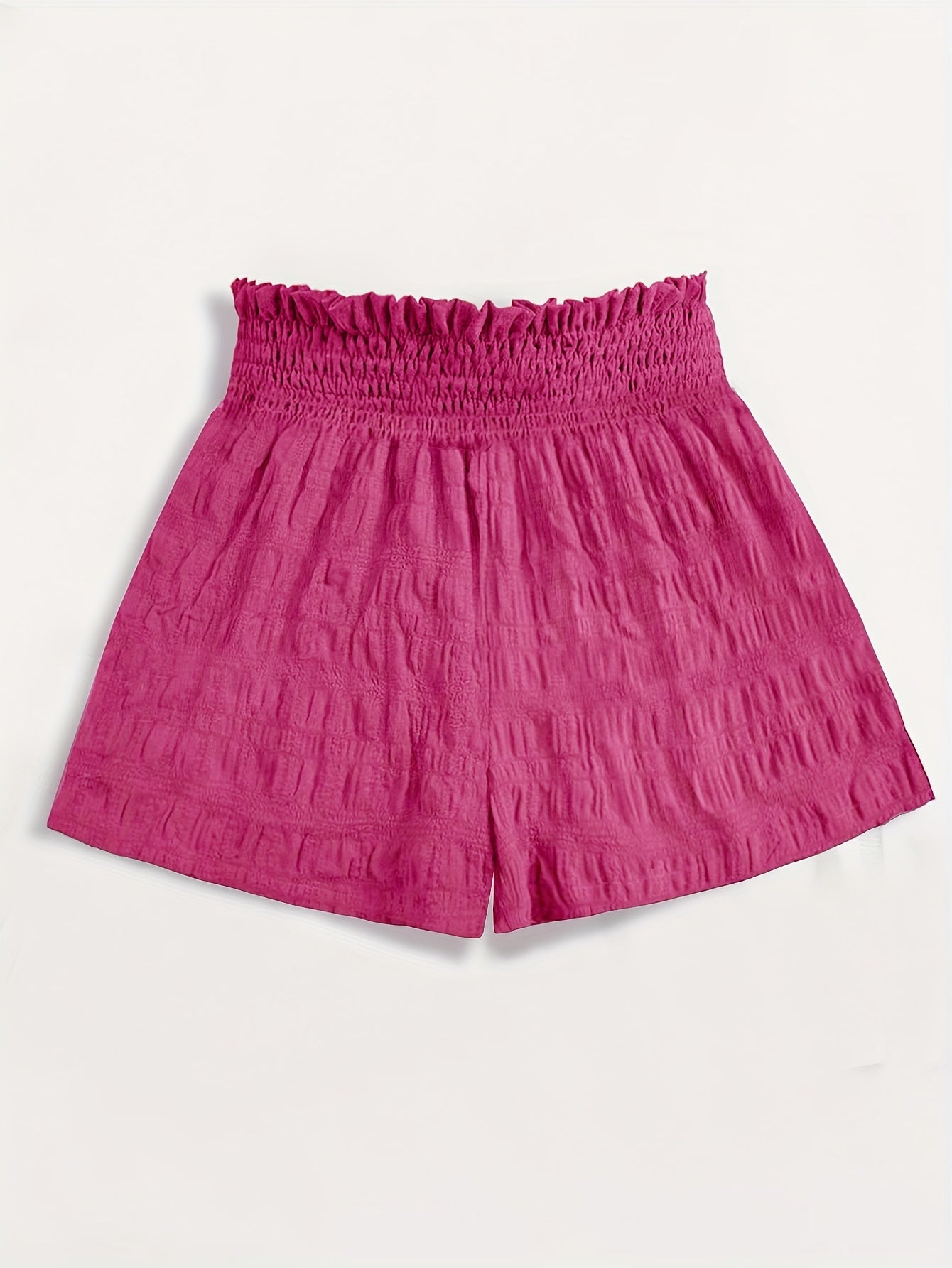 Women's casual shorts with high waist and paperbag waist – ideal for summer, vacation, and everyday wear