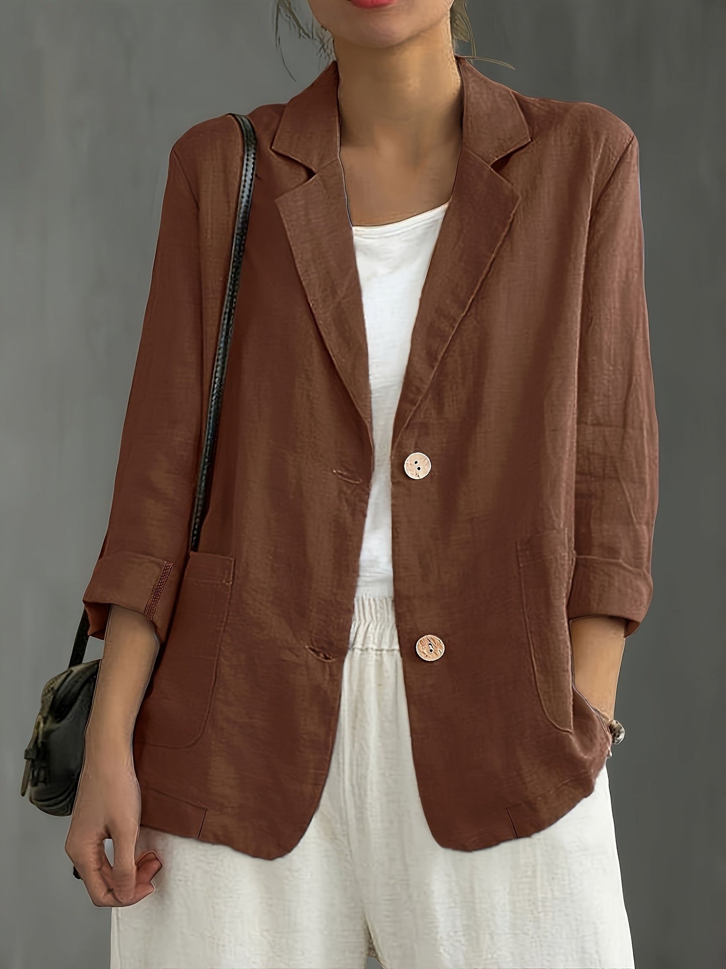 Women's Blazer in a Casual Business Look – Elegant Casual and Office Style