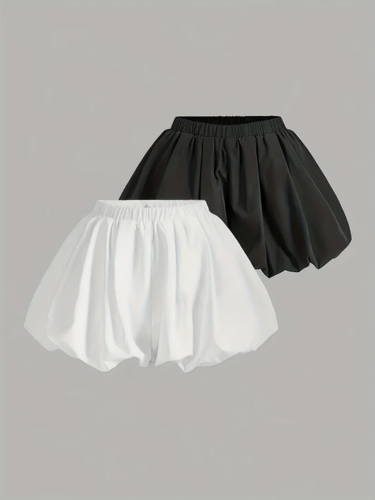 Women's Balloon Shorts with Voluminous Cut – Fashionable Casual Shorts for Trendy Outfits