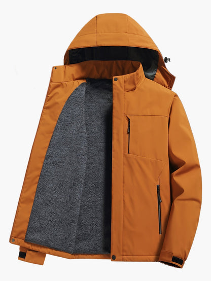Men's Outdoor Softshell Jacket with Hood – Sporty, Breathable & Ideal for Hiking