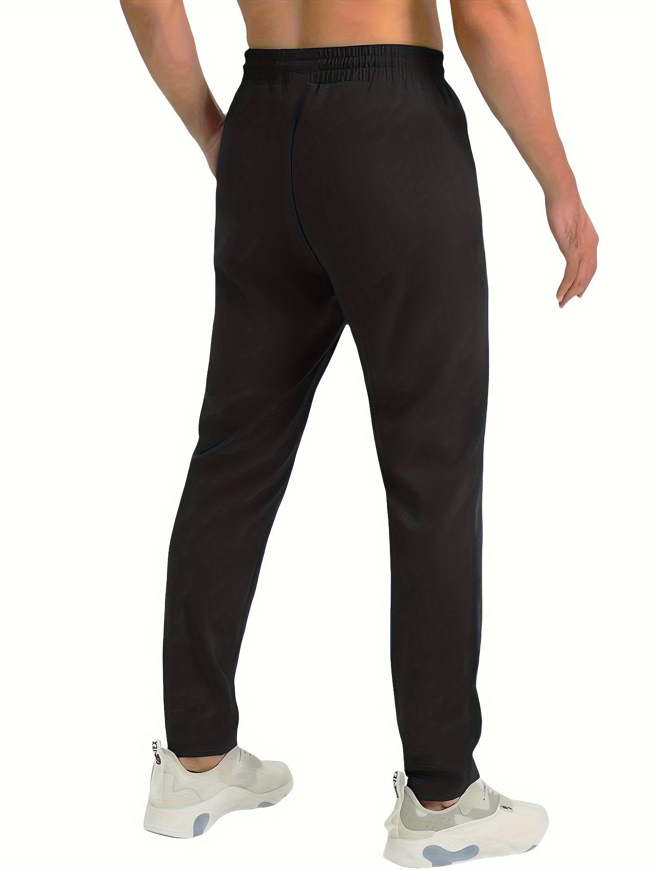 Herren Jogginghosen Set – Bequeme Sport- und Freizeithosen mit Reißverschlusstaschen, 3er Pack