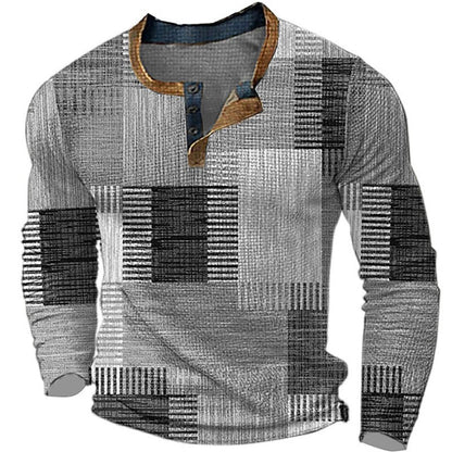 Karl – 3D Printed Long-Sleeve Sweater with Three Buttons
