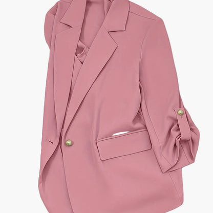 Women's Blazer Set – Modern Business Casual Suit for Office & Everyday Wear