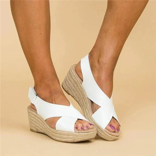Women's Comfortable Wedge Sandals – Fashionable Summer Wedges for Everyday, Leisure, and Vacation