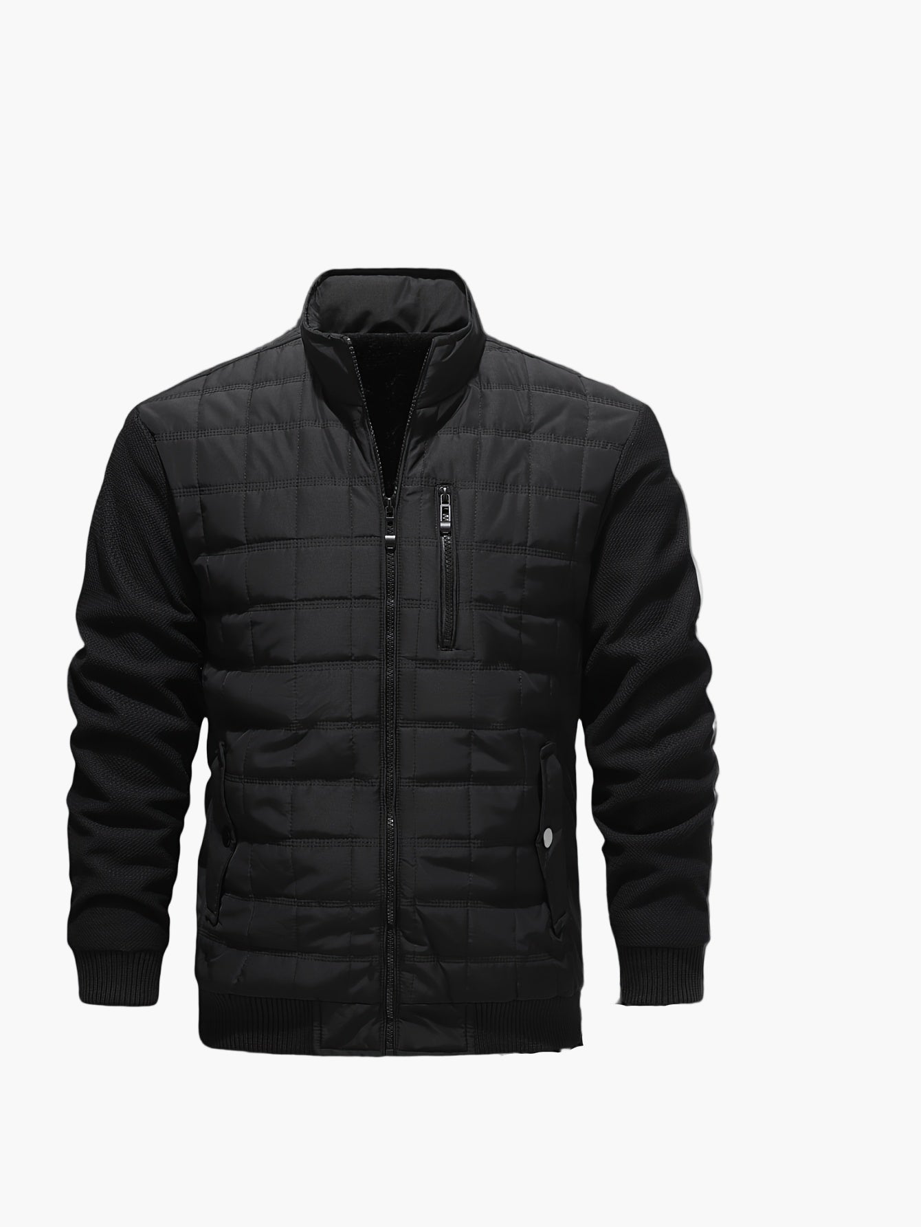 Men's Quilted Jacket Casual Style – Perfect for Everyday & Leisure