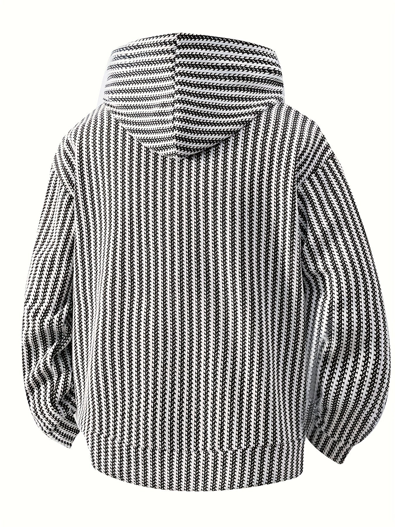 Structured hoodie with a hood and kangaroo pocket