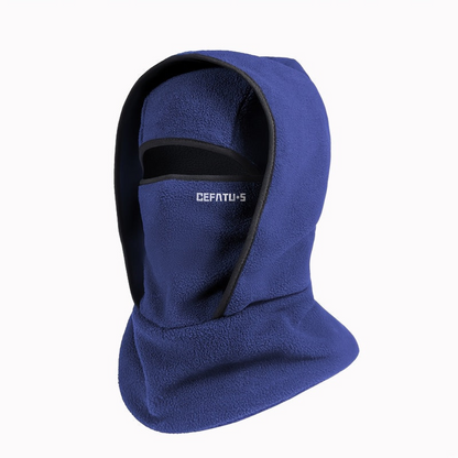 Fleece Balaclava Windproof Neck Warmer Hood Winter Hat