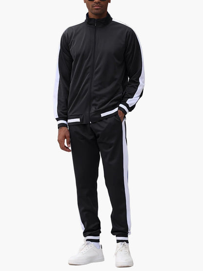 Herren Trainingsanzug Sport Freizeit Set – Modernes Design, Komfort für Alltag & Fitness