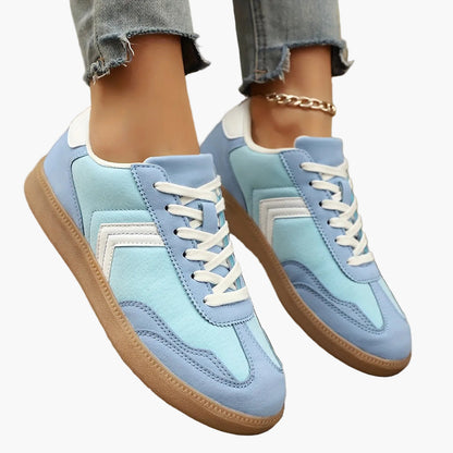 Damen Retro Sneaker Low-Top Freizeitmode – Bequeme Alltagsschuhe