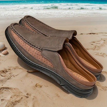 Men's Slip-On Loafer Moccasin Style – Elegant Casual Shoes for a Relaxed Summer Outfit