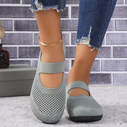 Women's Mary Jane Ballerinas – Comfortable Breathable Casual Slip-Ons for Everyday and Walks