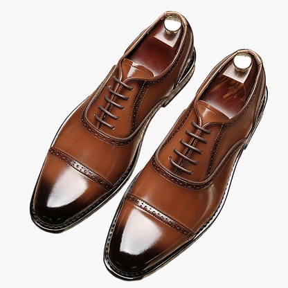 Herren Business Oxford Schuhe Eleganter Schnürer für Büro & Alltag