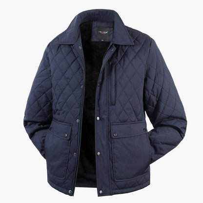 Men's quilted jacket in casual look – transitional jacket with pockets for everyday and leisure use