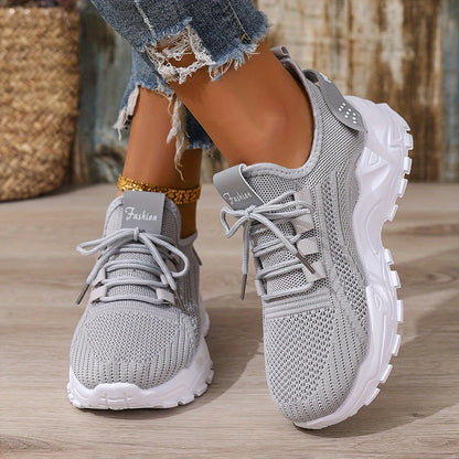 Damen Sneaker Freizeit Sportliche Laufschuhe Komfort Trend