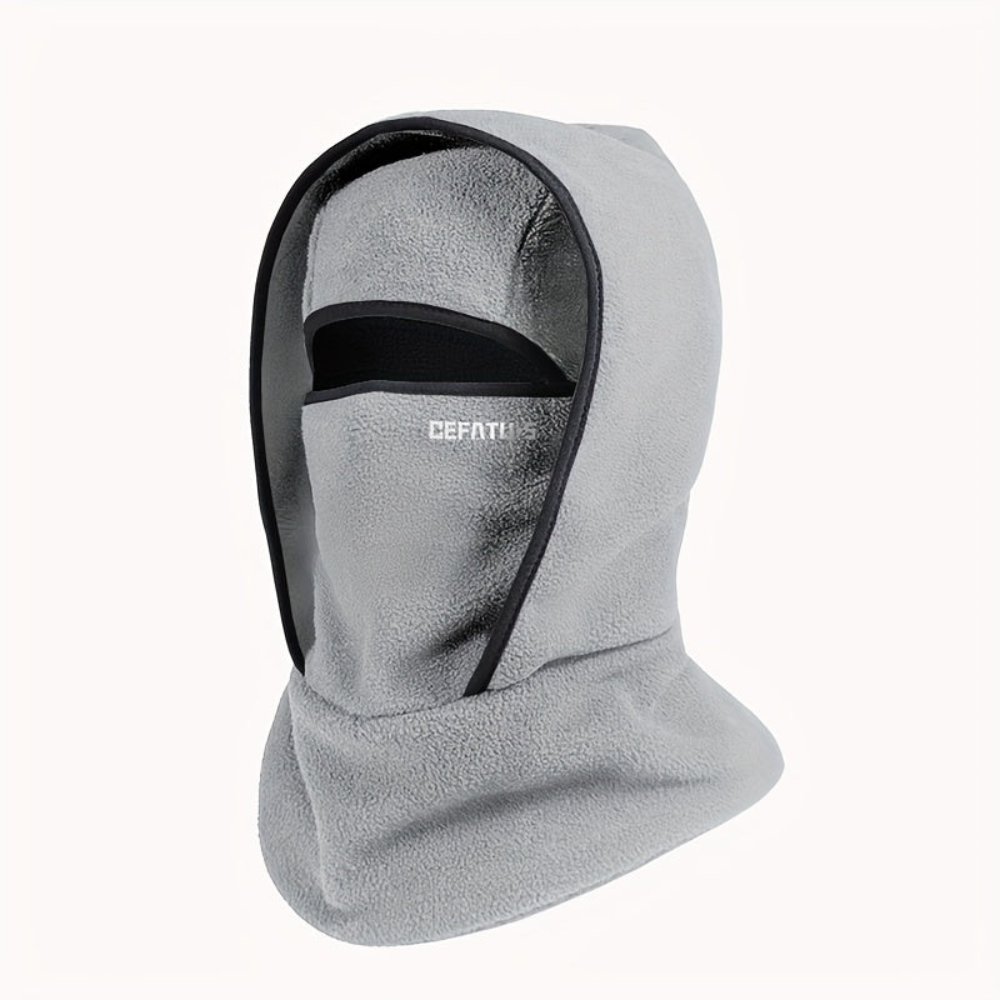 Fleece Balaclava Windproof Neck Warmer Hood Winter Hat
