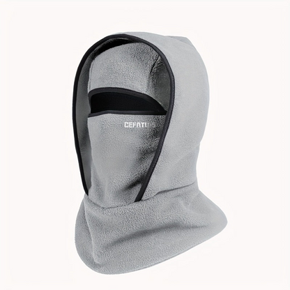 Fleece Balaclava Windproof Neck Warmer Hood Winter Hat