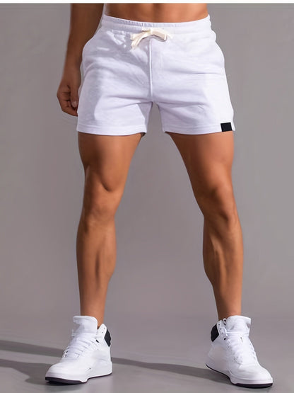 Men's Sport Shorts with Drawstring – Short Training Pants for Fitness, Leisure, and Workout