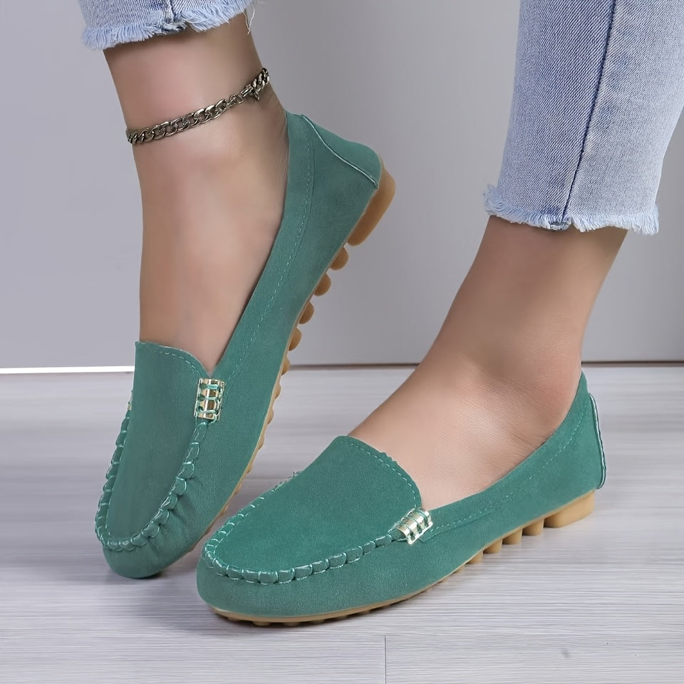 Women's Moccasin Slippers for Everyday and Leisure – Comfortable Loafers in a Modern Style