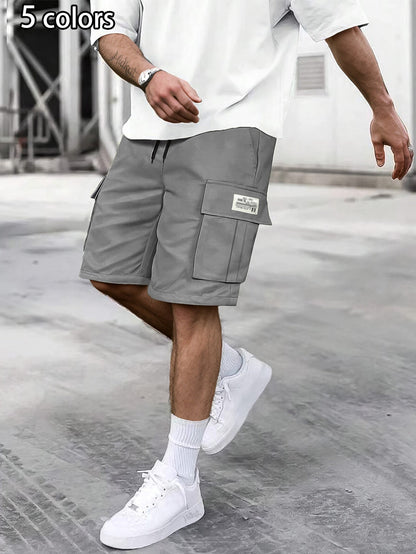 Men's Cargo Shorts with Pockets – Casual Streetwear for Everyday and Leisure