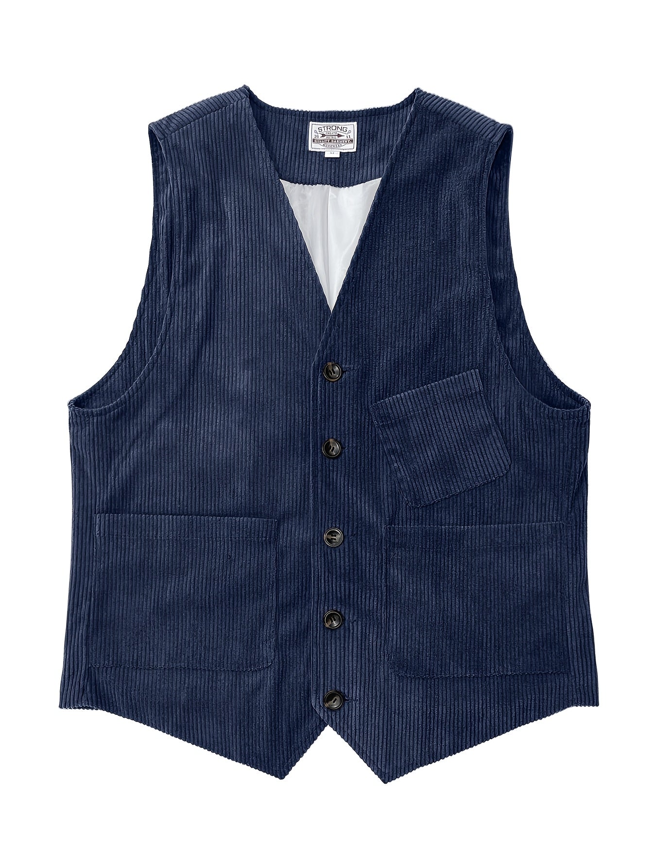 Men's Vintage Vest in Retro Style for Business and Leisure