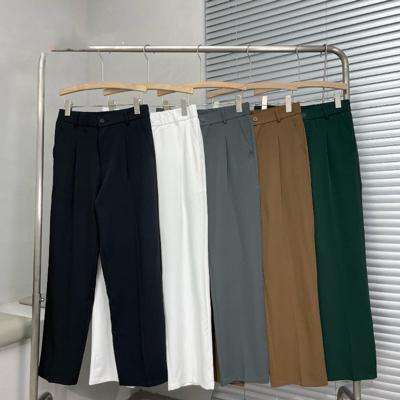 Men's Wide-Leg Trousers – Elegant, Modern Cut for Work and Leisure