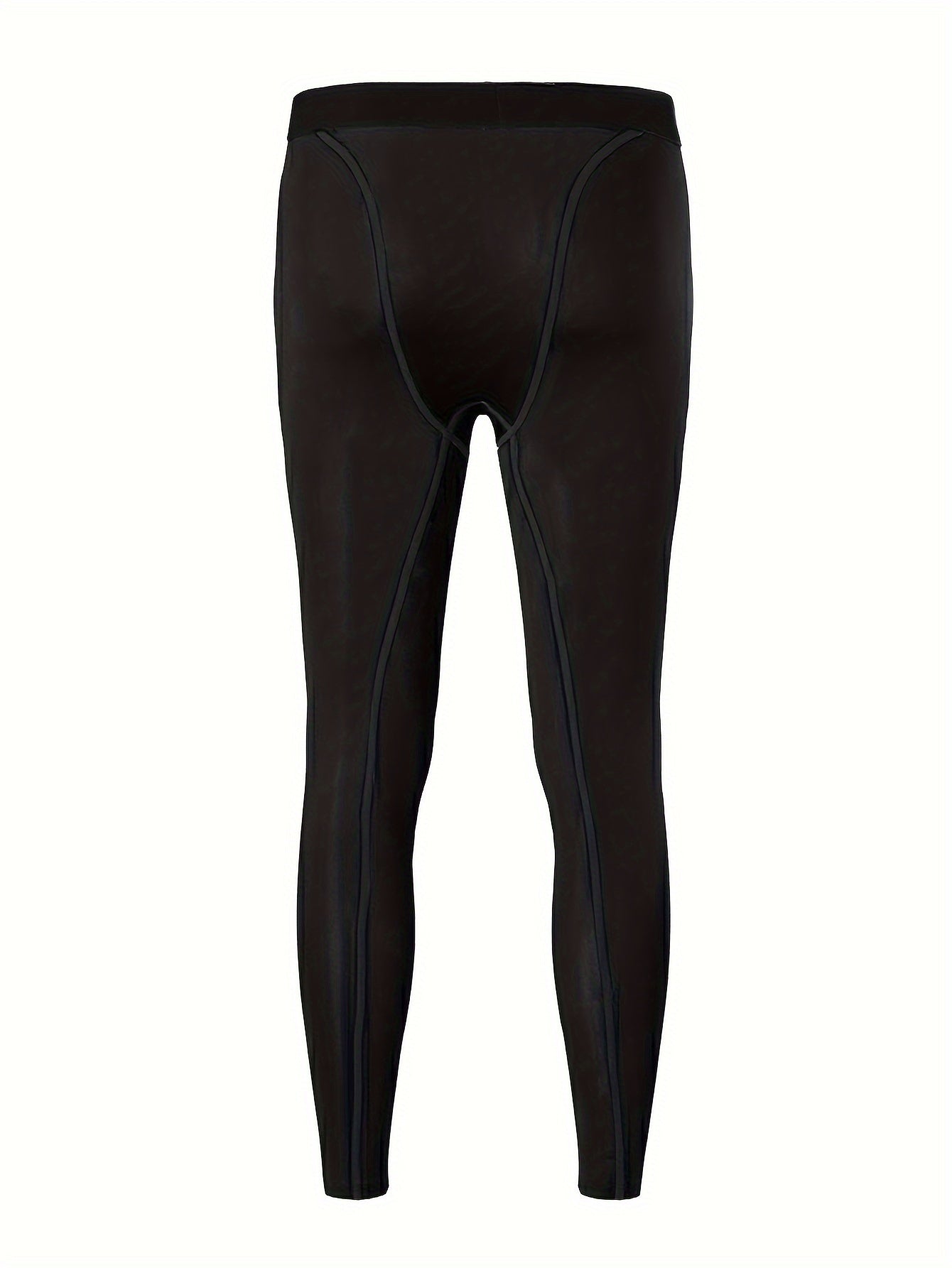 3-Pack Men’s Black Thermal Compression Pants