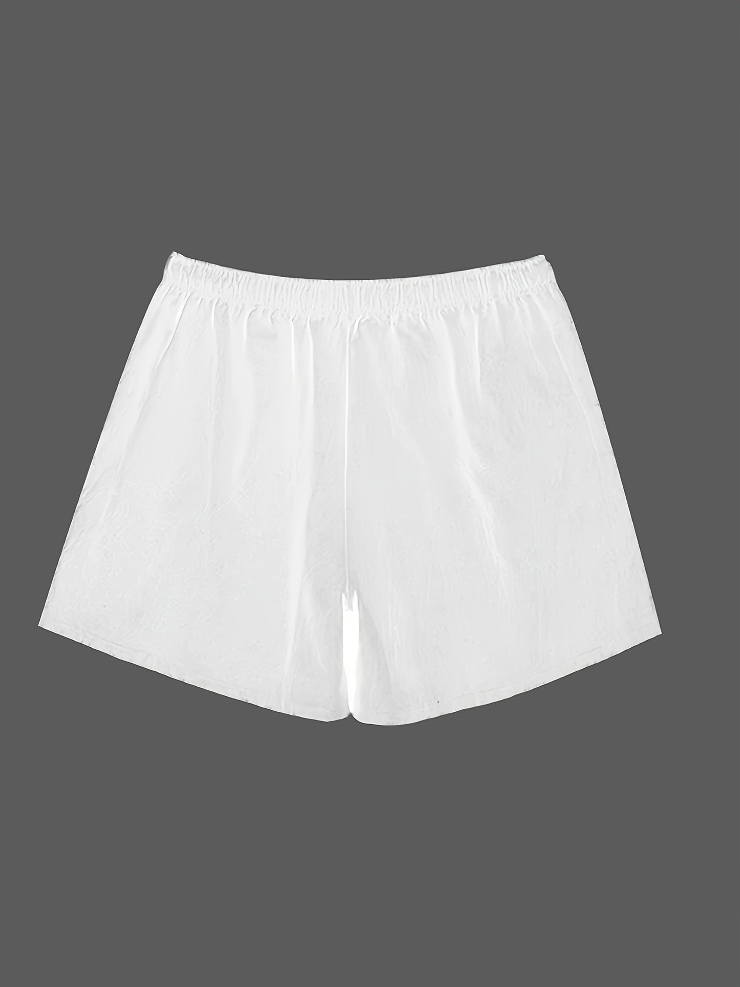 Men's Swim and Casual Shorts with Drawstring – Casual Boho Style for Beach and Everyday Wear
