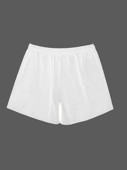 Men's Swim and Casual Shorts with Drawstring – Casual Boho Style for Beach and Everyday Wear