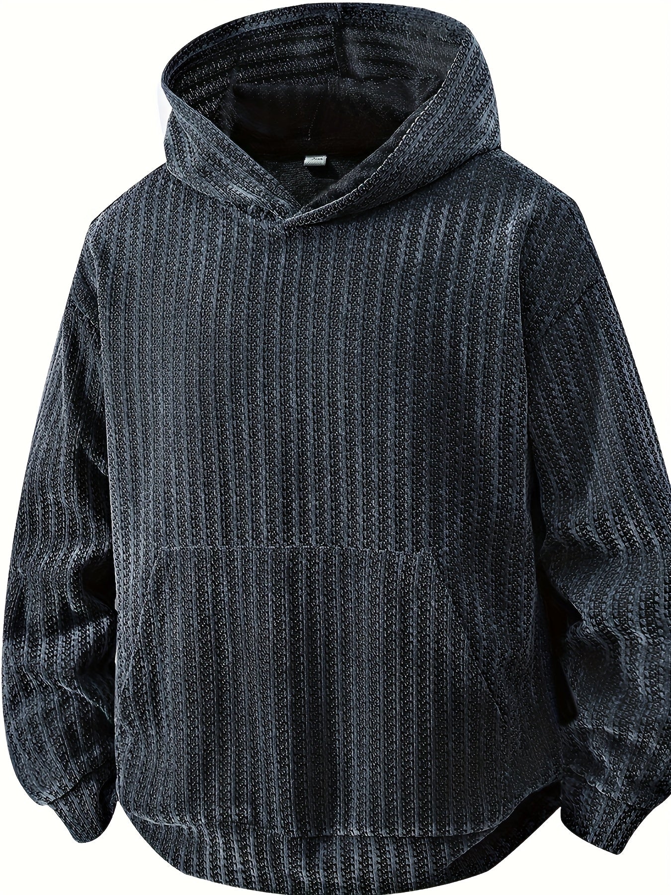 Structured hoodie with a hood and kangaroo pocket