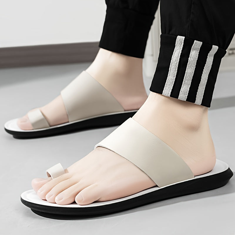 Herren Fashion Zehenschlaufen-Sandalen für Alltag & Freizeit