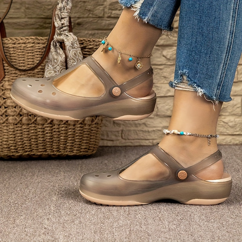 Women's Comfort Casual Mary Jane Clogs – Ideal for Summer and Everyday Use