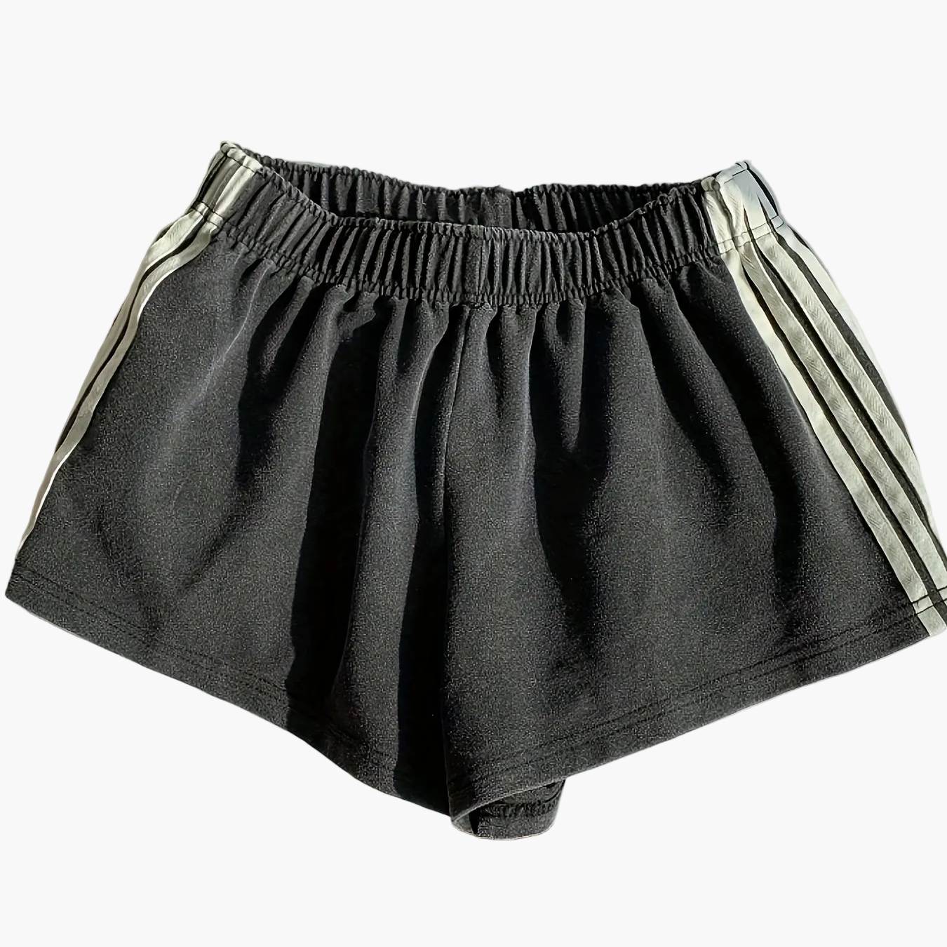 Women's Sport Shorts with Stripes – Casual Running Shorts for Leisure and Fitness