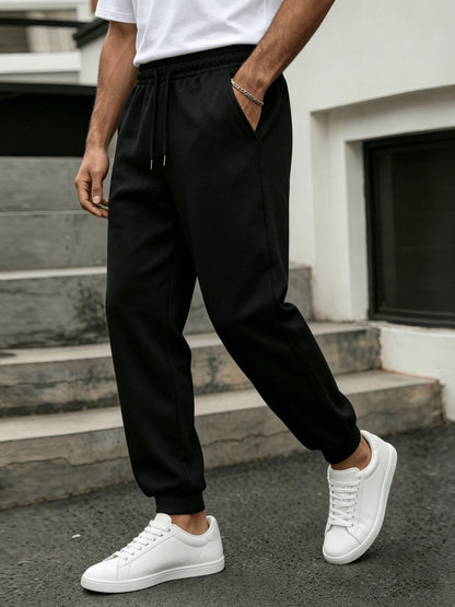 Herren Jogginghose für Freizeit und Sport – Bequemer Straight-Leg Schnitt mit Taschen