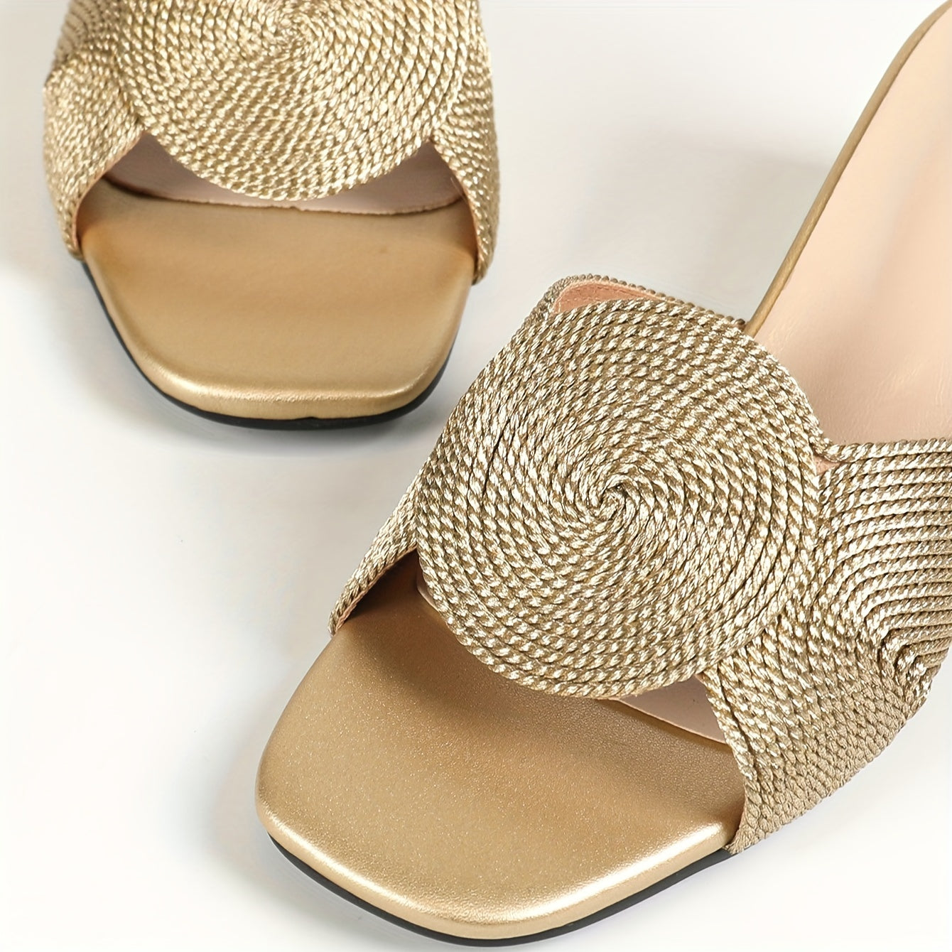 Women's Elegant Block Heel Sandals with Strap Design for Summer