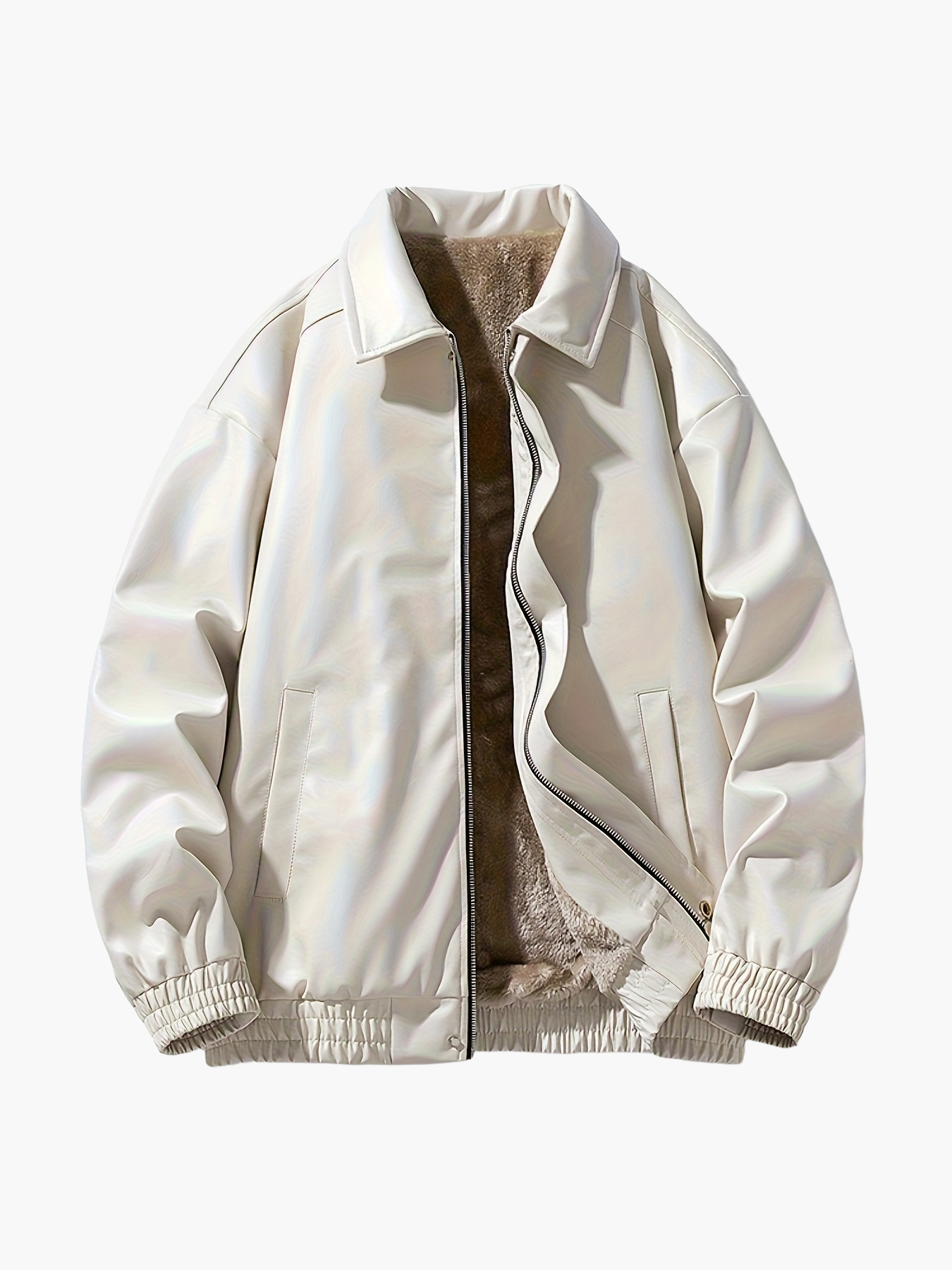 Men's bomber jacket in casual style with zipper – ideal for leisure and everyday use